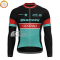 Generali Bianchi Fleece Long Cycling Jersey