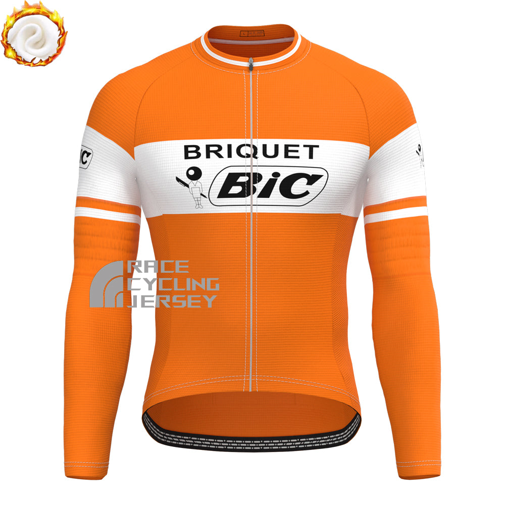 1974 BIC Fleece Long Sleeves Cycling Kits
