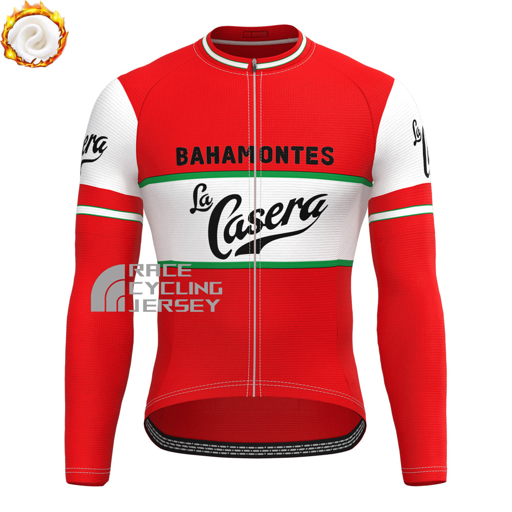 La Casera Fleece Long Cycling Jersey