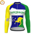 Kangaroo Australia Fleece Long Cycling Jersey
