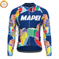 1996 MAPEI Fleece Long Cycling Jersey
