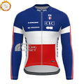 France CORIMA Fleece Long Cycling Jersey