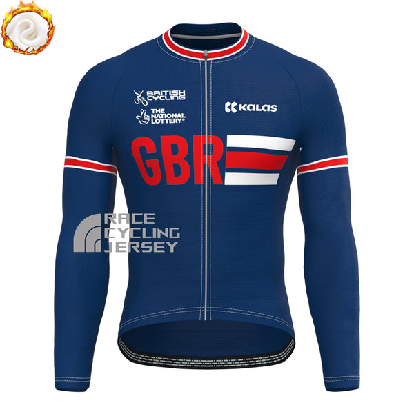 GBR Fleece Long Cycling Jersey