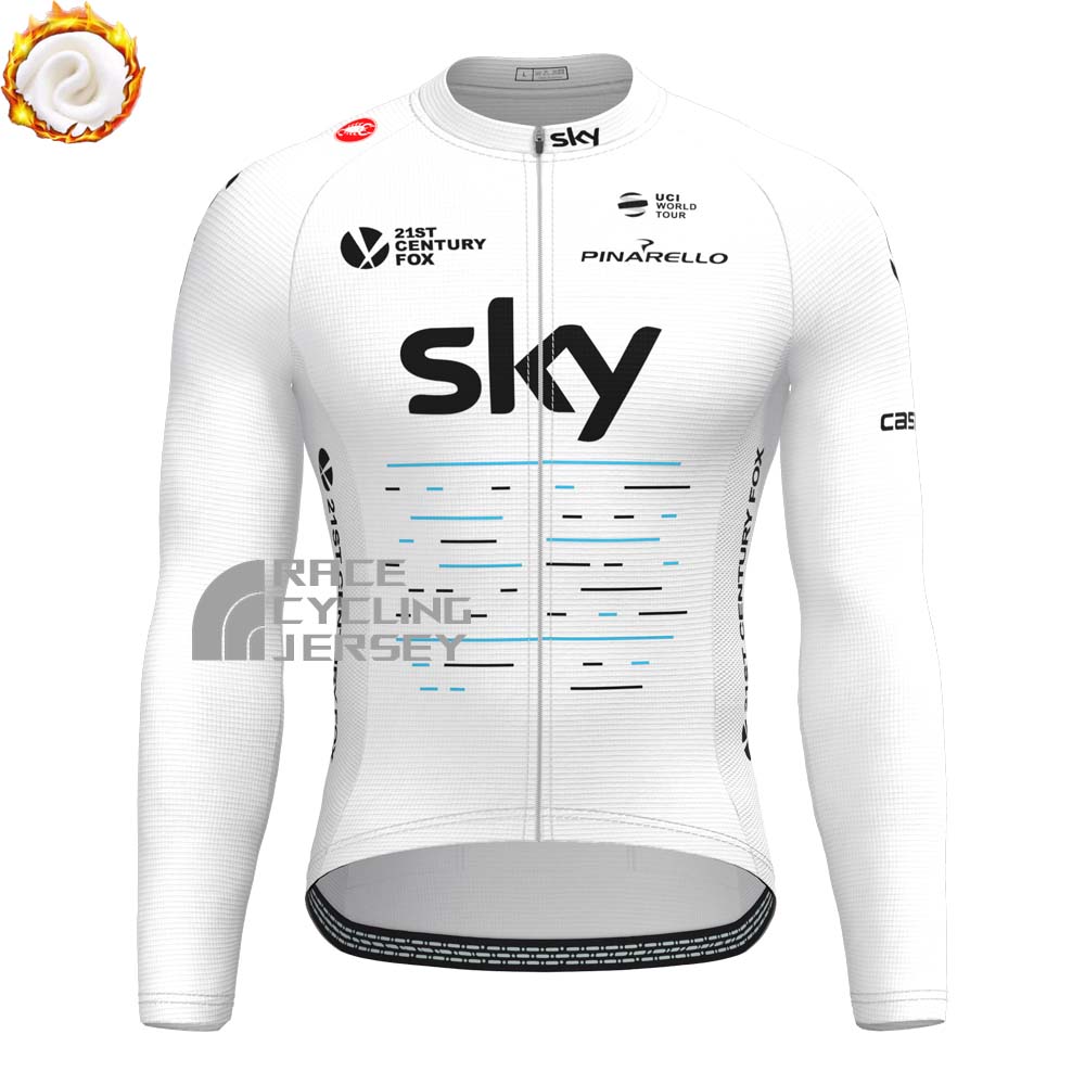 2017 Sky Fleece Long Cycling Jersey