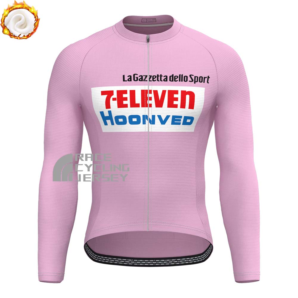 1988 7-Eleven Fleece Long Cycling Jersey