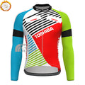 1990 TOSHIBA Fleece Long Cycling Jersey