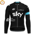 2015 SKY Fleece Long Cycling Jersey