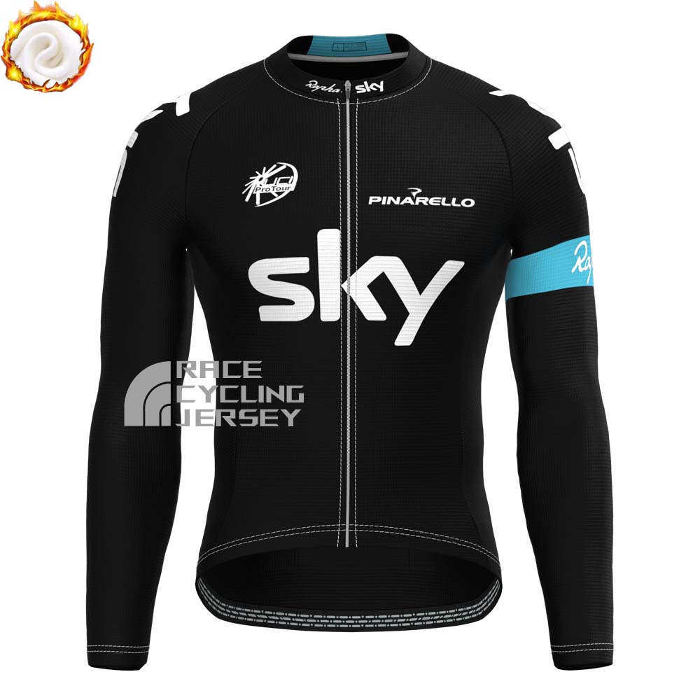 2015 SKY Fleece Long Cycling Jersey
