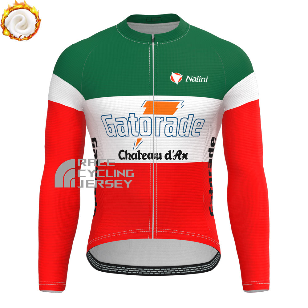 Gatorade Fleece Long Sleeves Cycling Kits