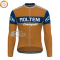 1976 MOLTENI Fleece Long Cycling Jersey