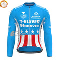 1987 7-Eleven Fleece Long Cycling Jersey