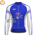 2003 France Fleece Long Cycling Jersey