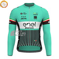 ENEL Bianchi Fleece Long Cycling Jersey