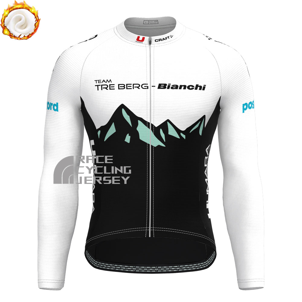 2016 Bianchi Fleece Long Sleeves Cycling Kits