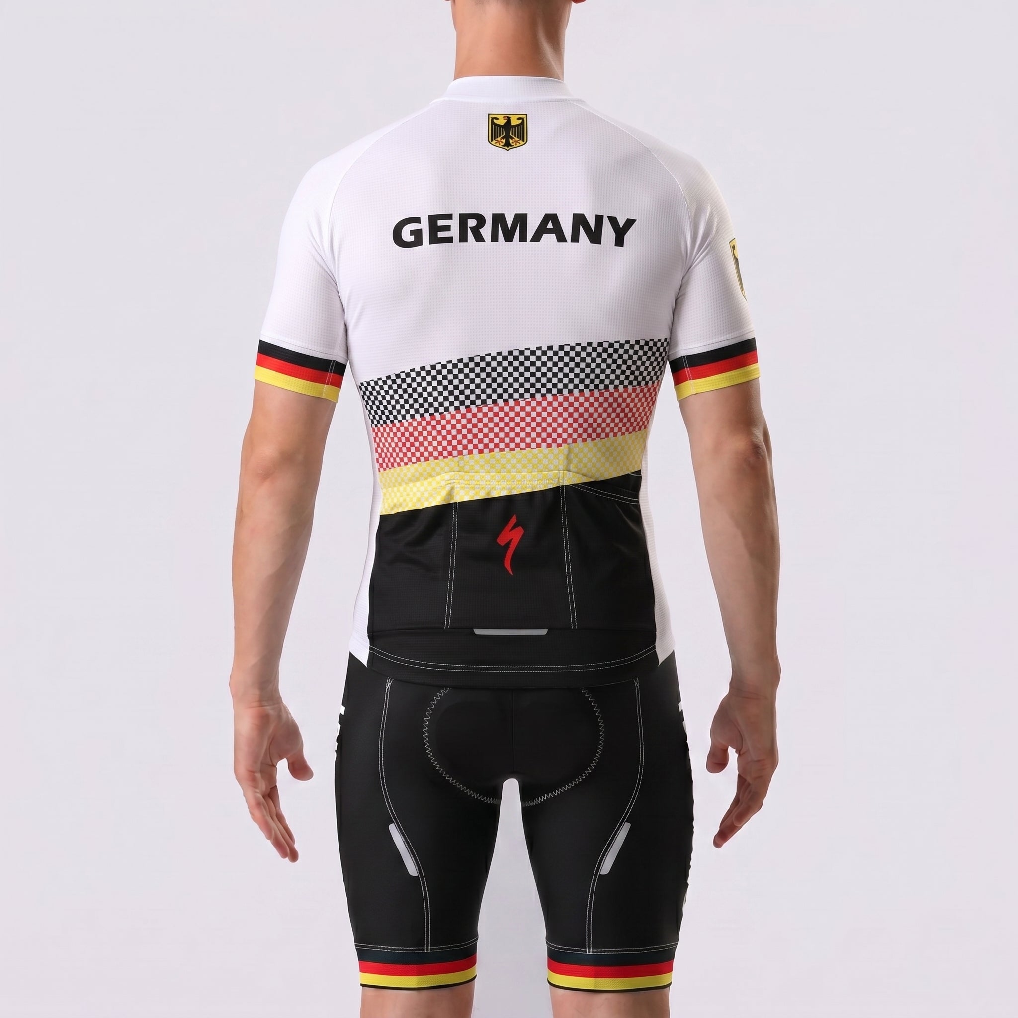 Germany Short Sleeves Cycling Kits