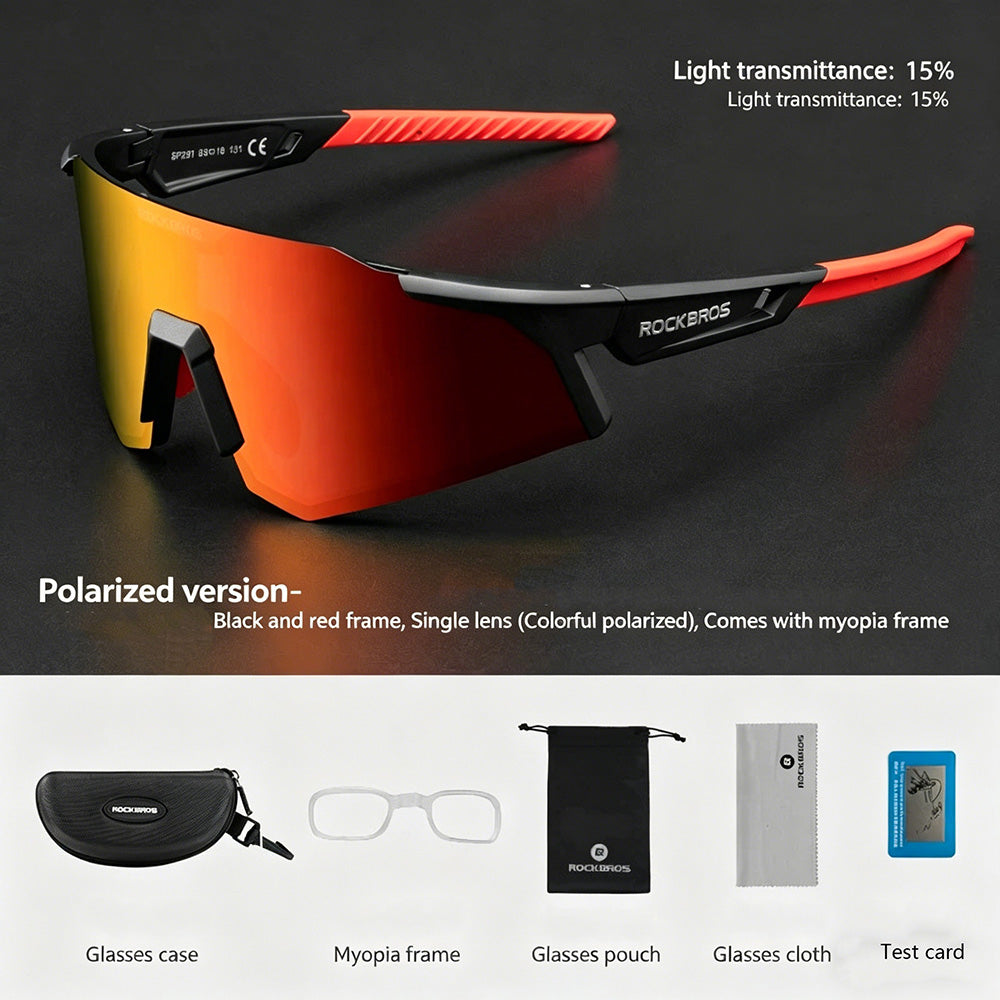 ROCKBROS Outdoor Photochromic Bike Eyewear