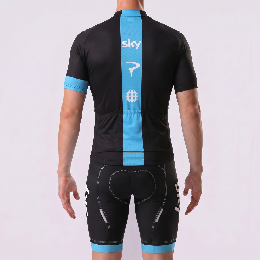 2015 SKY Short Sleeves Cycling Kits