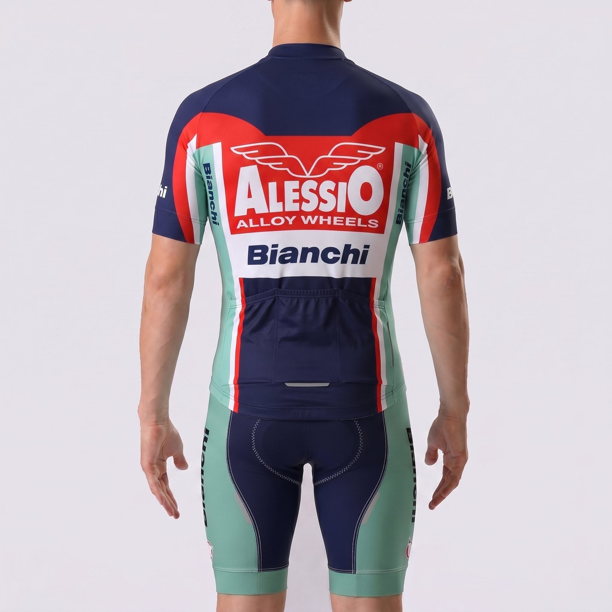 2004 Bianchi Short Sleeves Cycling Kits