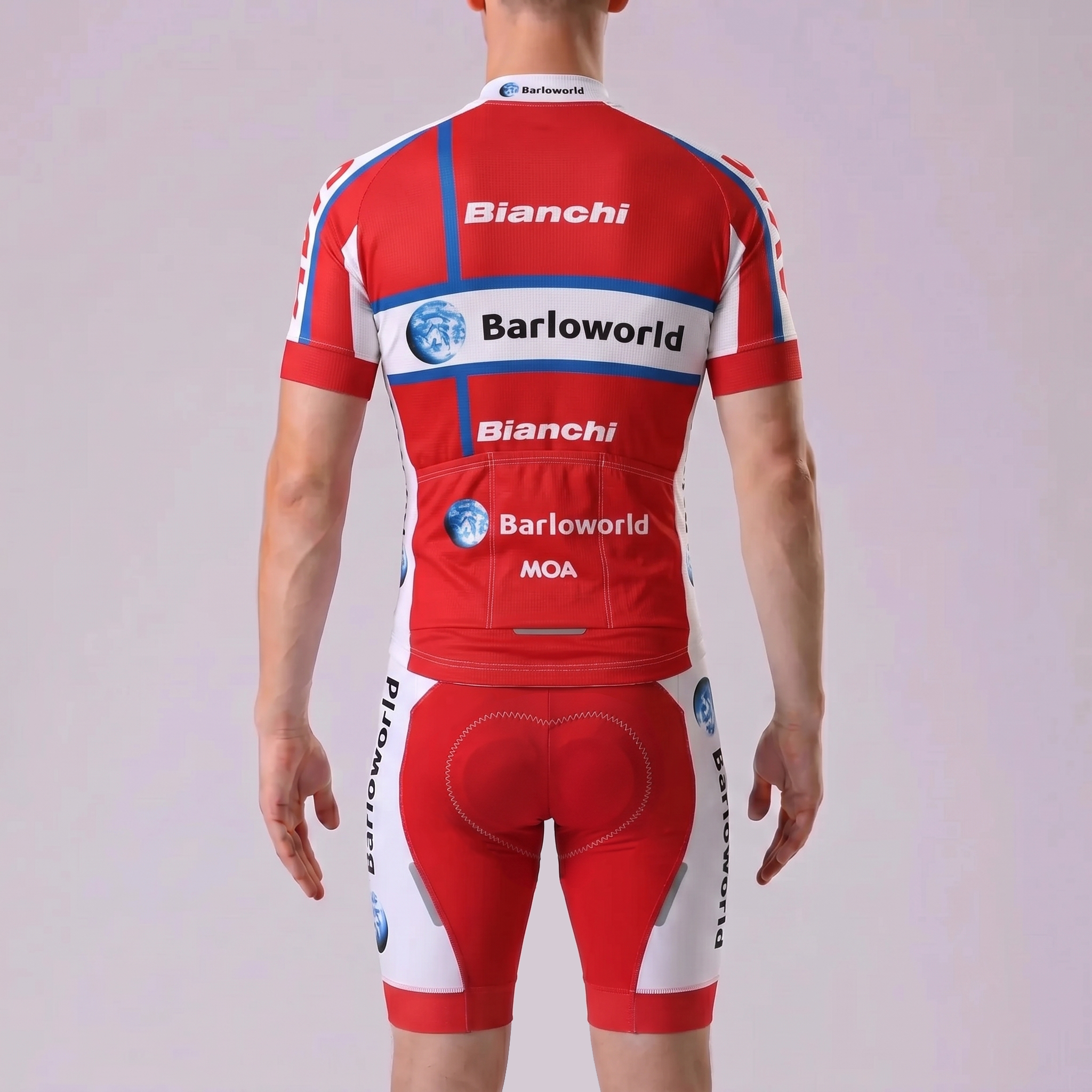United State Red Short Sleeves Cycling Kits