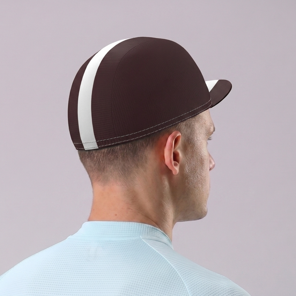 Dark Coffee Color  Cycling Cap