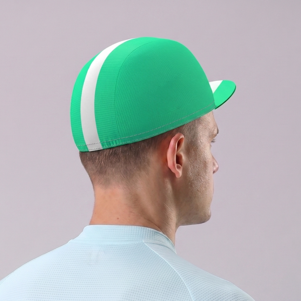 Fluorescent Green Cycling Cap