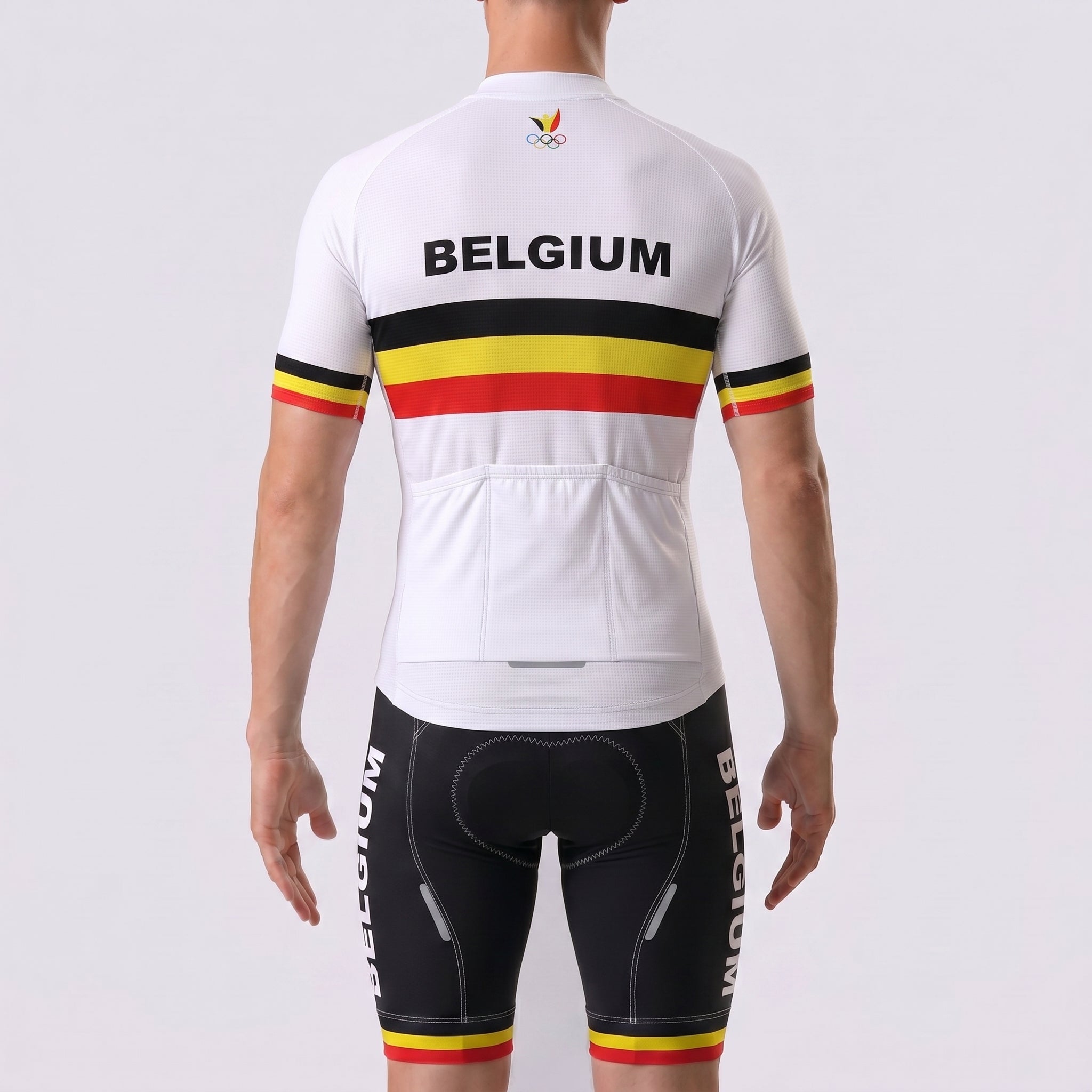 Belgium Galou Short Sleeves Cycling Kits