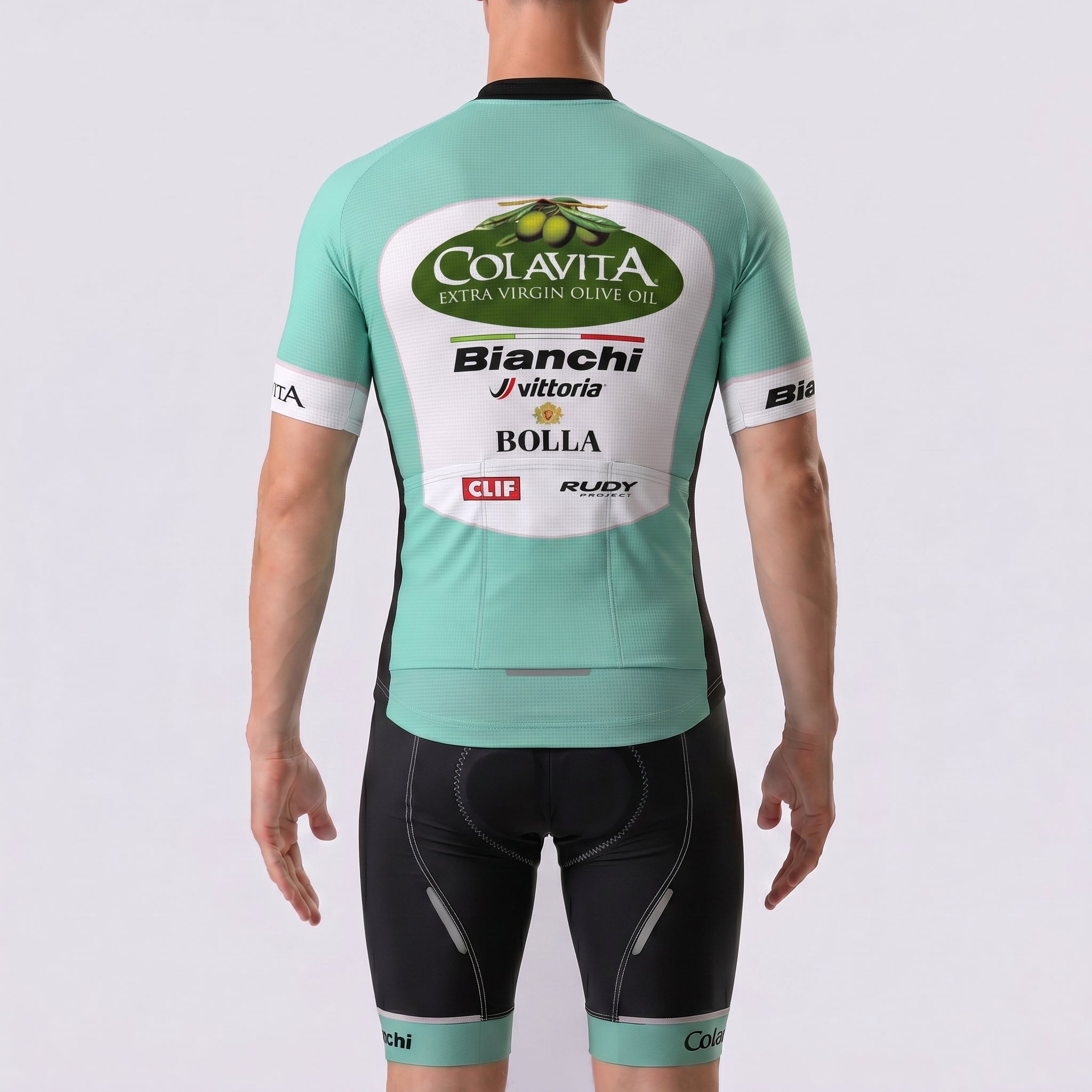 Colavita Bianchi Short Sleeves Cycling Kits