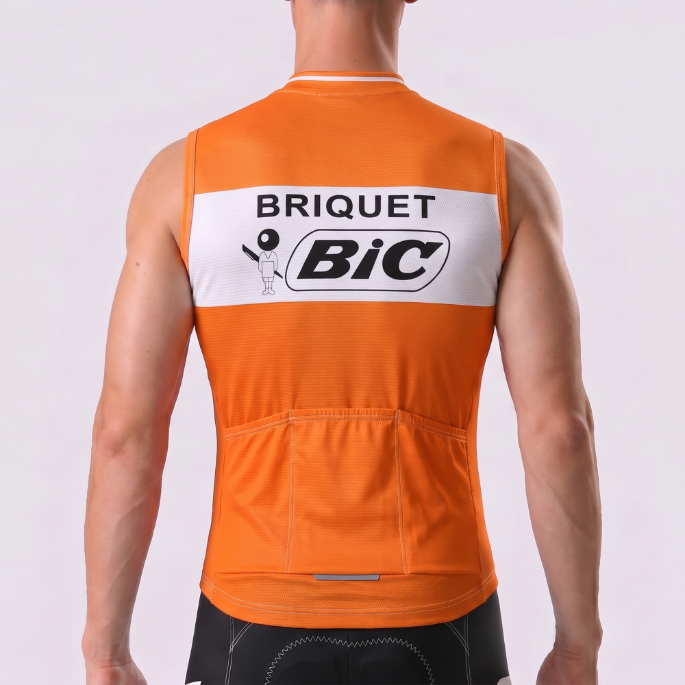 1974 BIC Fleece Sleeveless Cycling Jersey