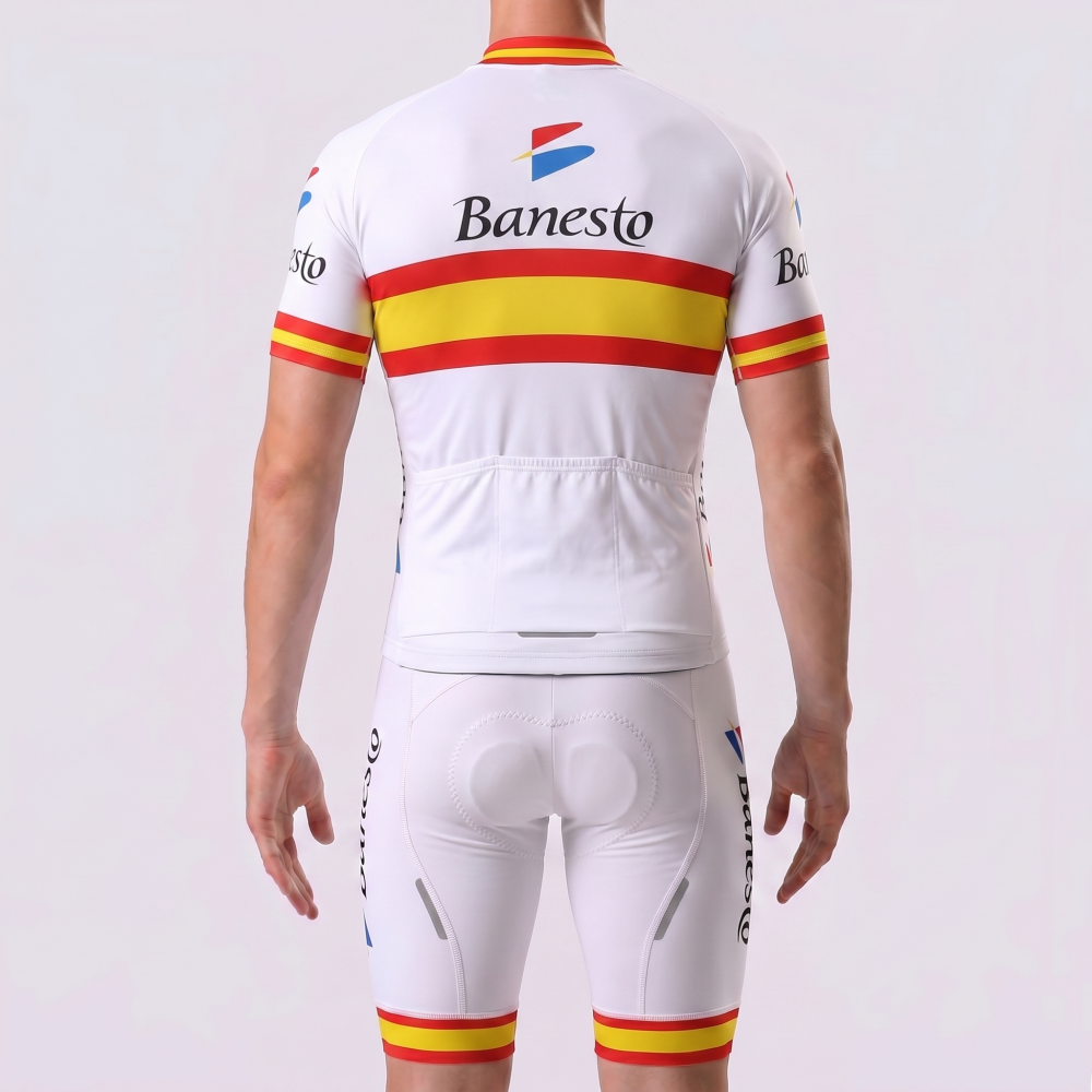 1992 Banesto Short Sleeves Cycling Kits