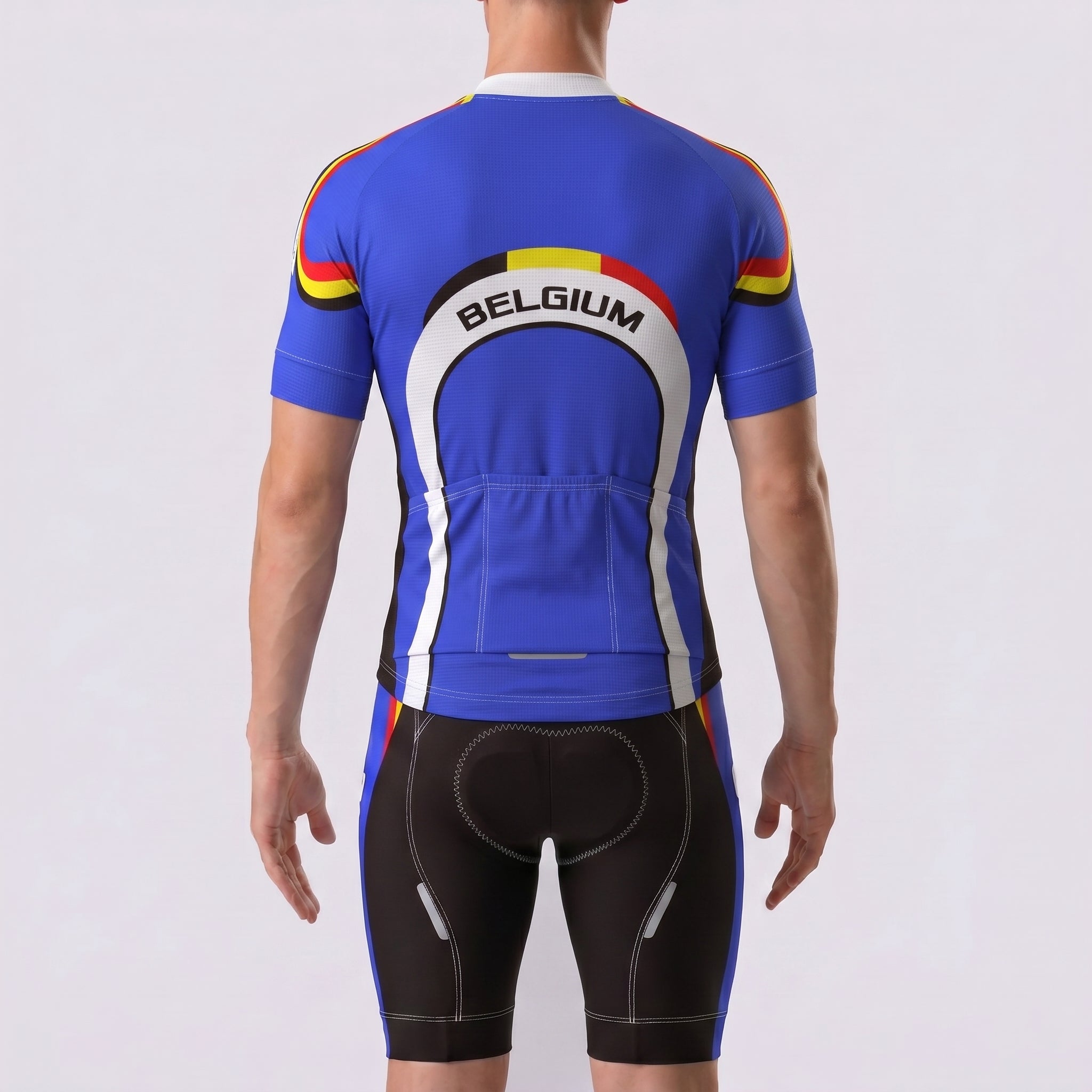 2003 Belgium Short Sleeves Cycling Kits