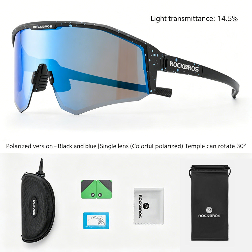 ROCKBROS Photochromic Sports Cycling Glasses