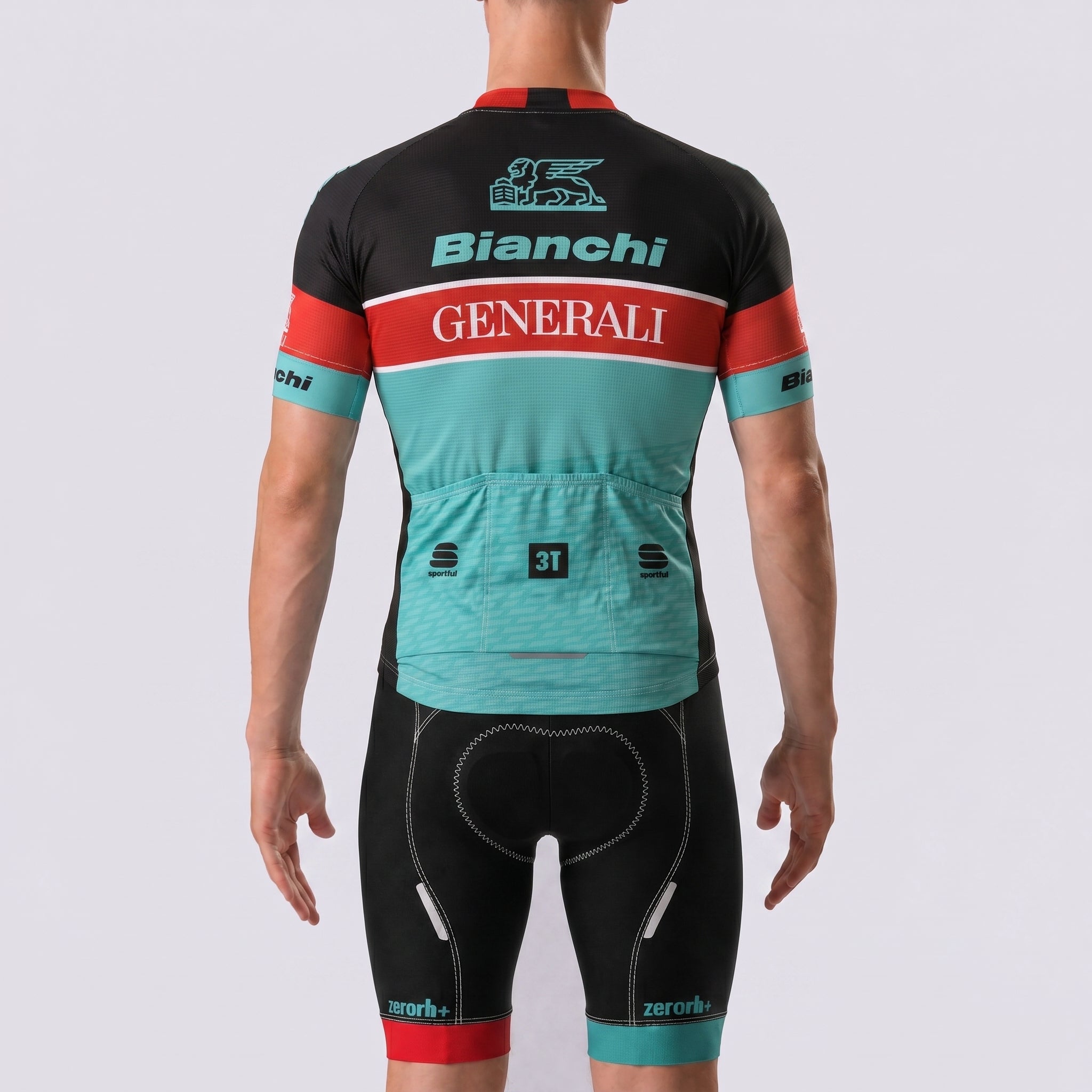 Generali Bianchi Short Sleeves Cycling Kits