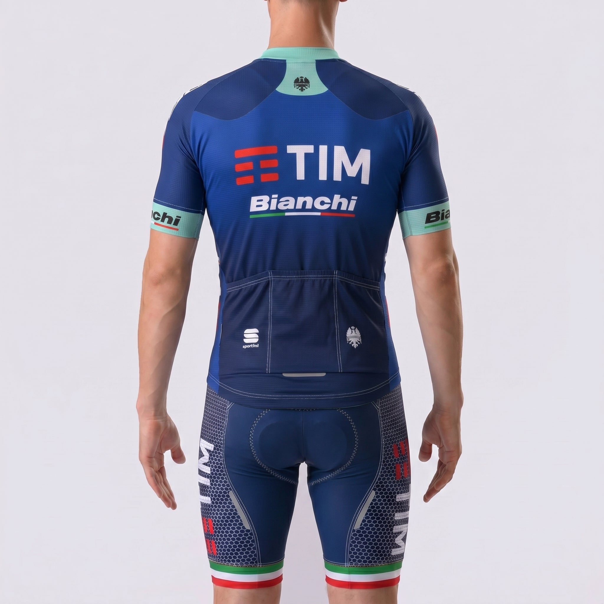 TIM Bianchi Short Sleeves Cycling Kits