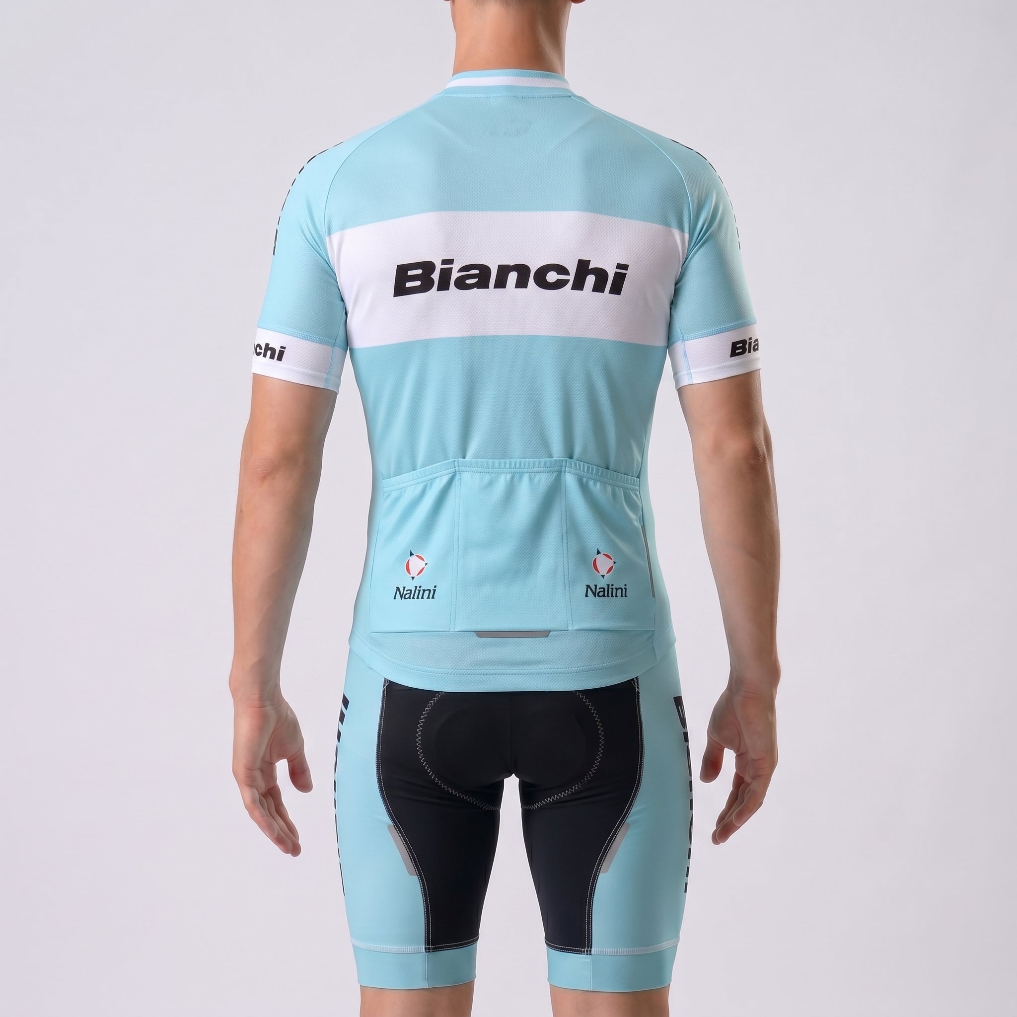 2003 Bianchi Short Sleeves Cycling Kits