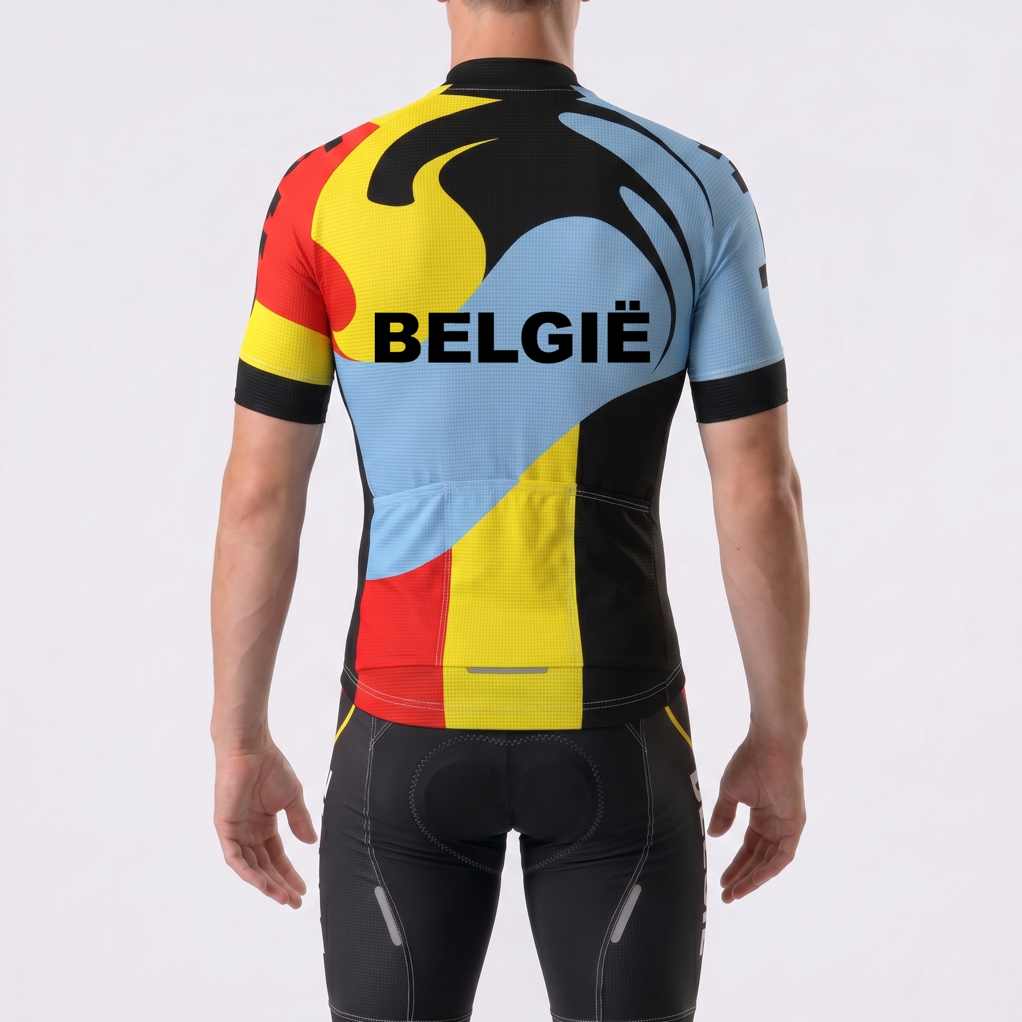 Belgium Short Sleeves Cycling Kits