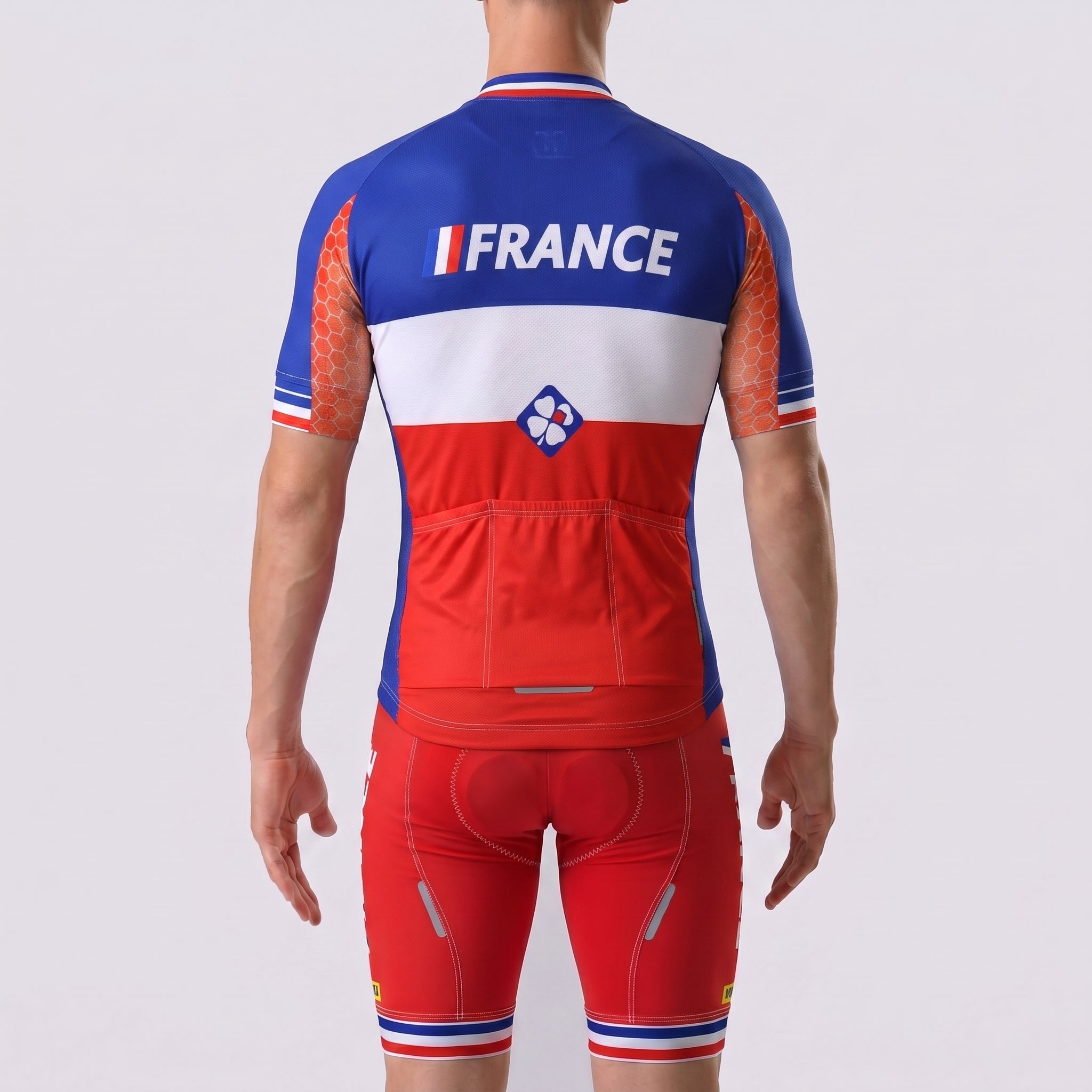 France FDJ Short Sleeves Cycling Kits