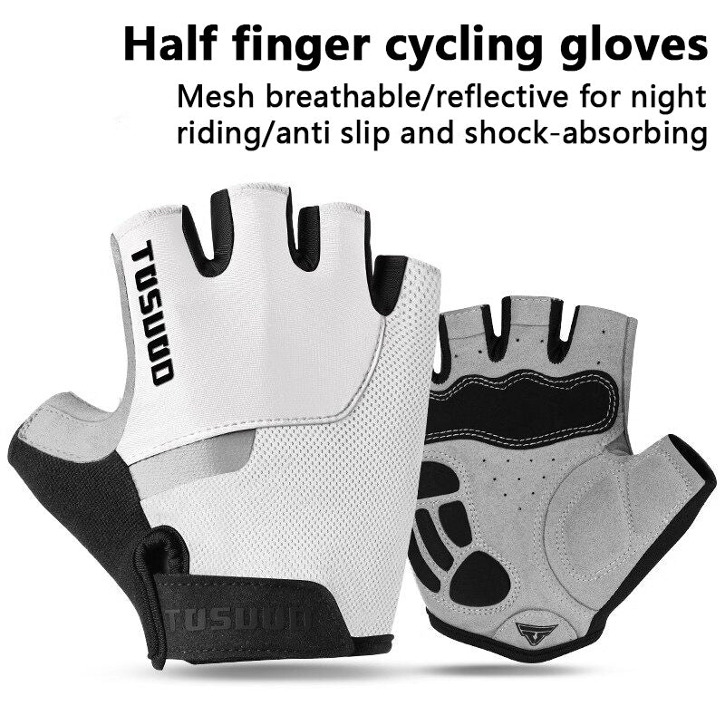 Anti-Slip Padded MTB & Road Cycling Mitts