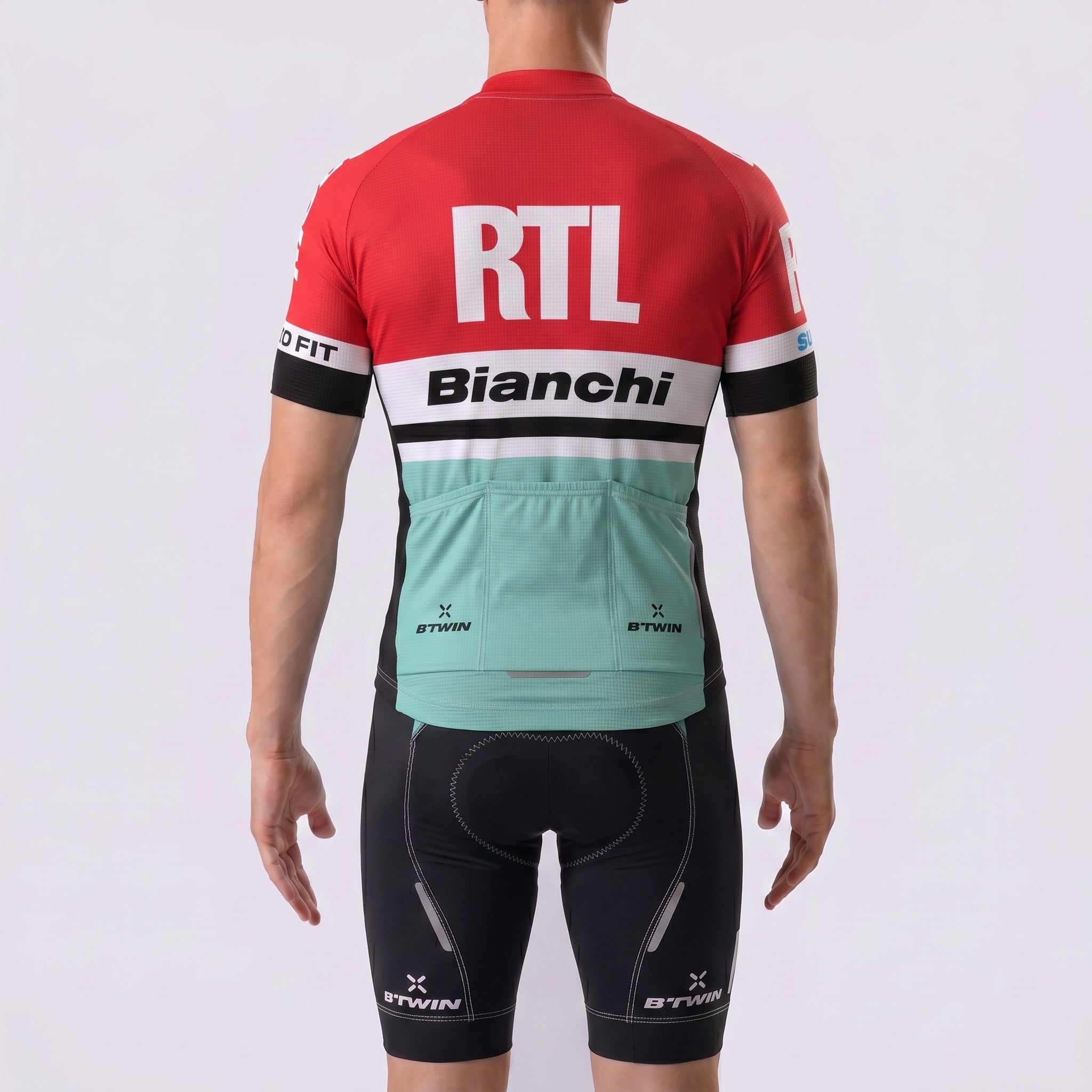 RTL Bianchi Short Sleeves Cycling Kits