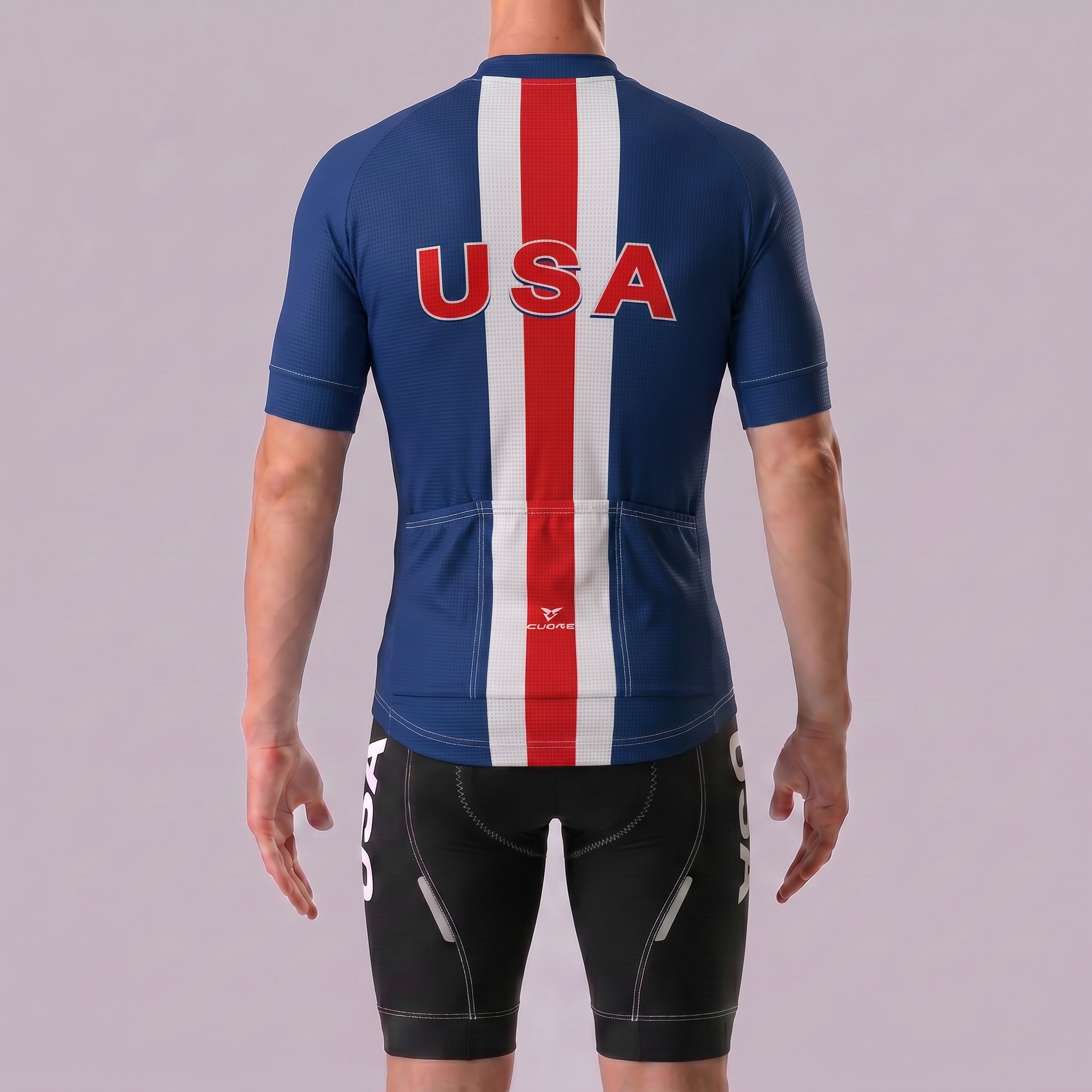 USA Short Sleeves Cycling Kits