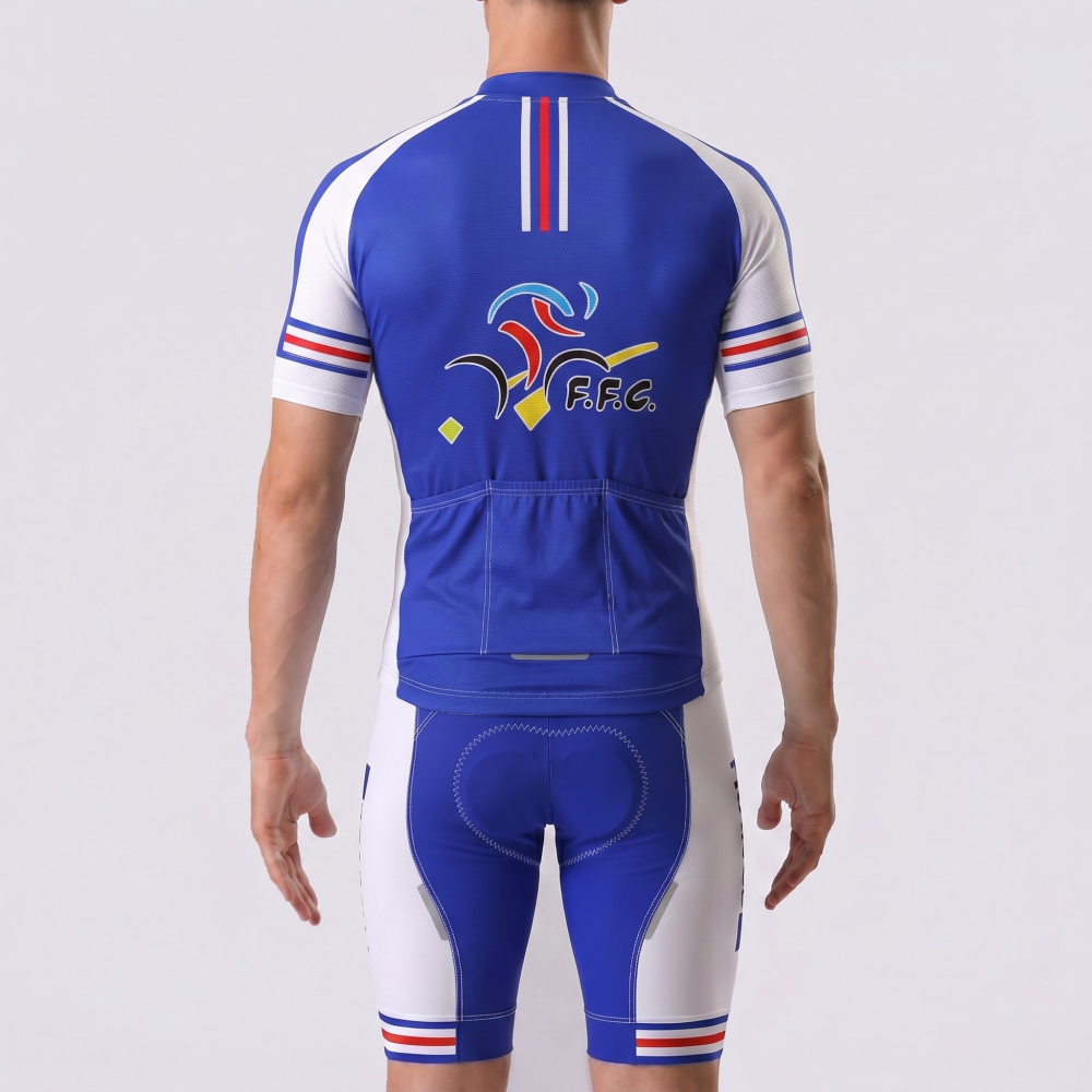 2003 France Short Sleeves Cycling Kits