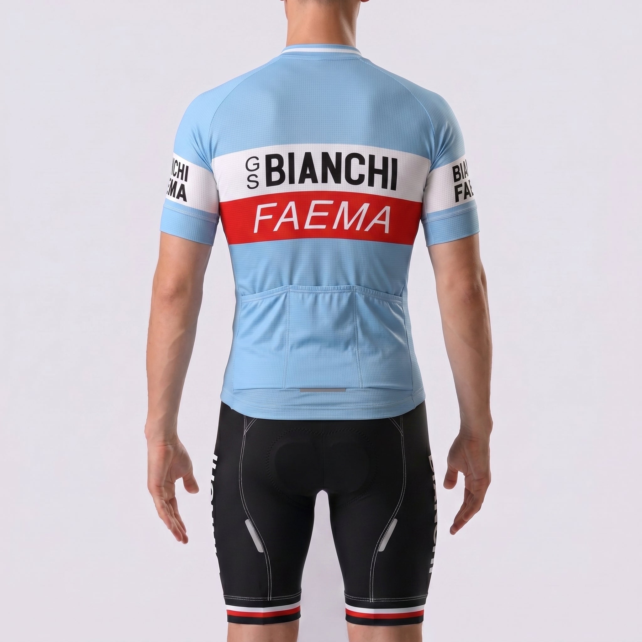 Bianchi FAEMA Short Sleeves Cycling Kits