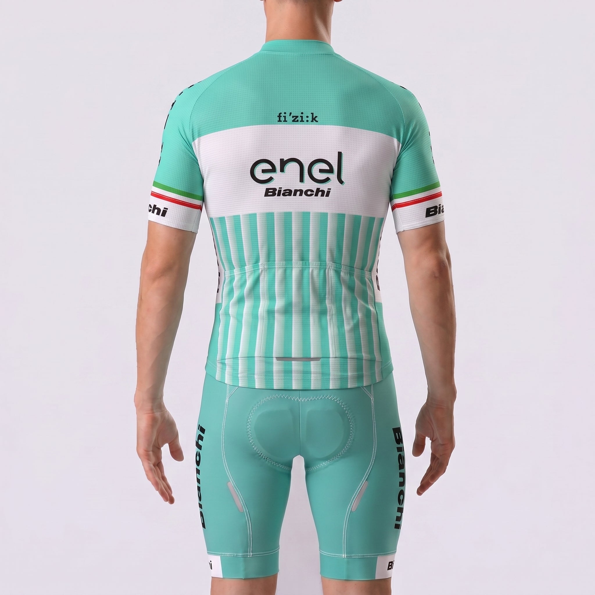 fi`zi:k Bianchi Short Sleeves Cycling Kits