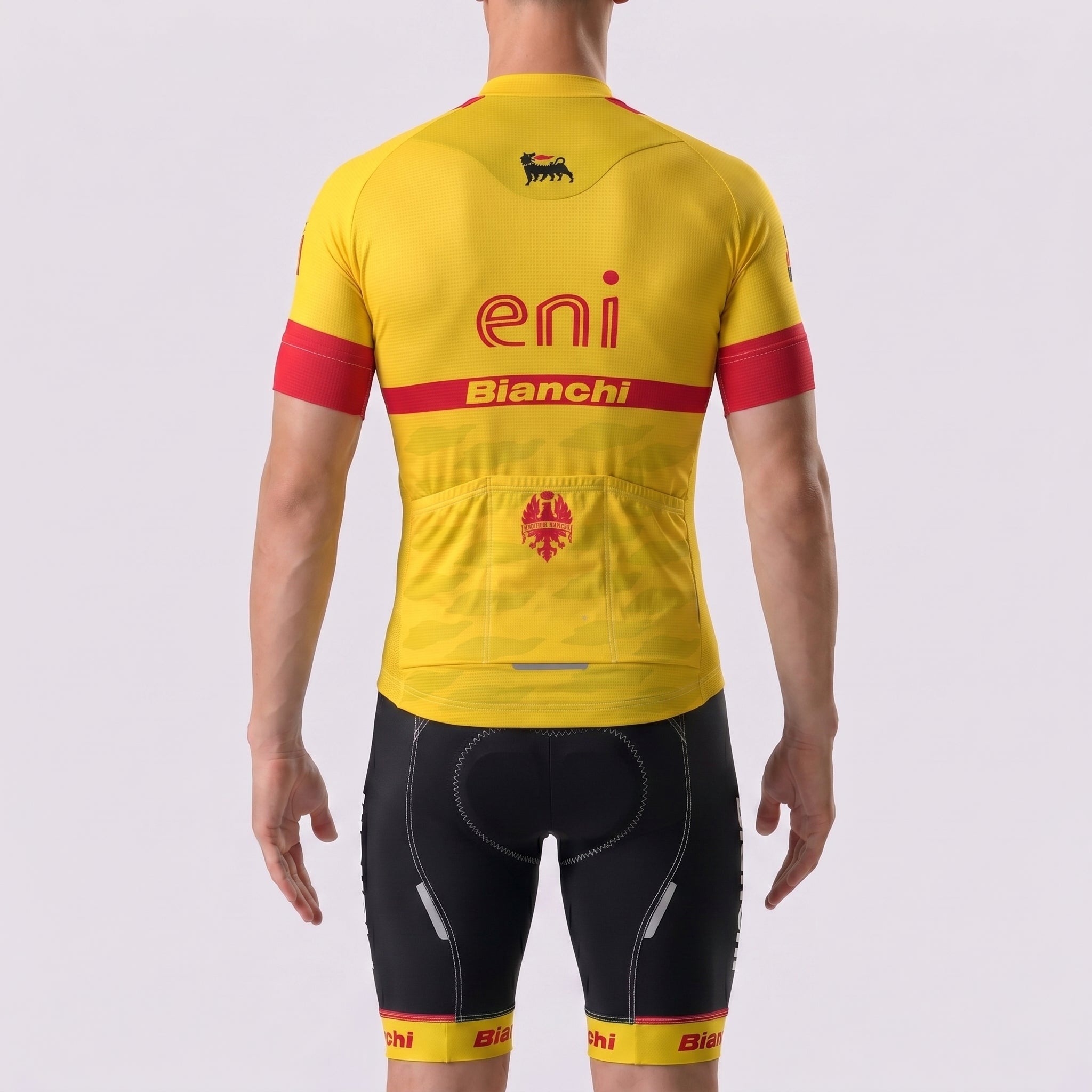 Eni Bianchi Short Sleeves Cycling Kits