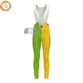 1987 La Vie Claire Fleece Bib Cycling Pants