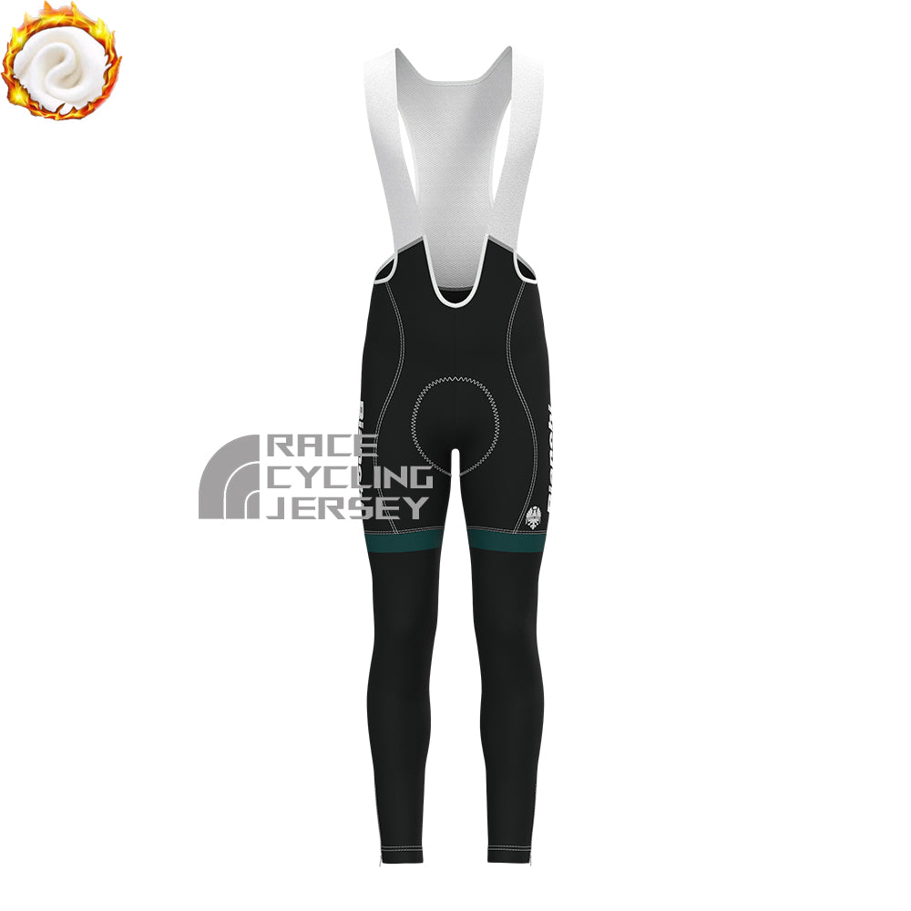 UCI Bianchi Fleece Bib Cycling Pants