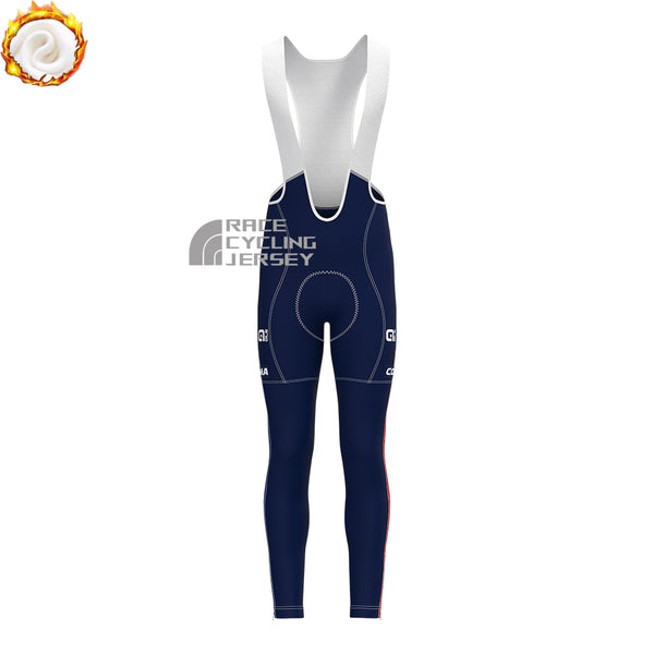 France CIC Fleece Bib Cycling Pants