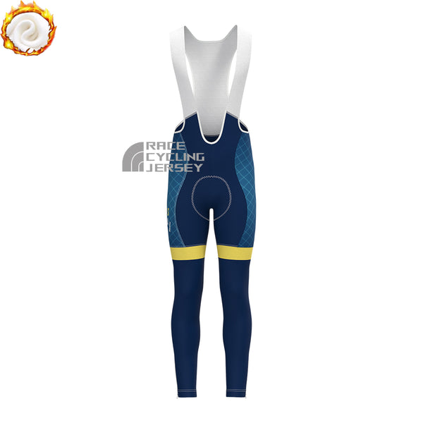 2018 Australia Fleece Bib Cycling Pants