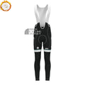 Blue Bianchi Fleece Bib Cycling Pants