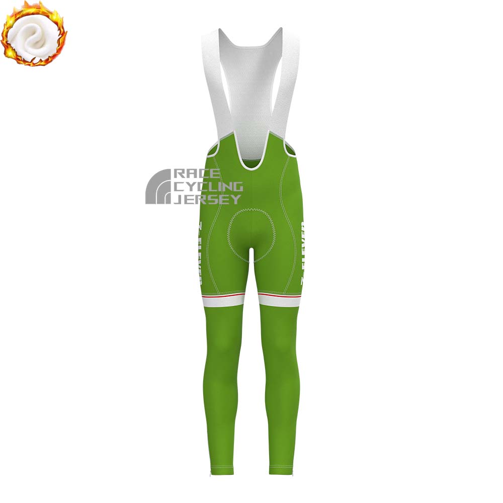 1989 7-Eleven Fleece Bib Cycling Pants