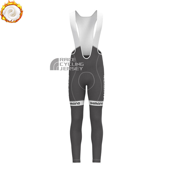 USA AMEX  Fleece Bib Cycling Pants